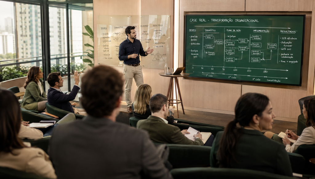 Consultorias reais que viram aula